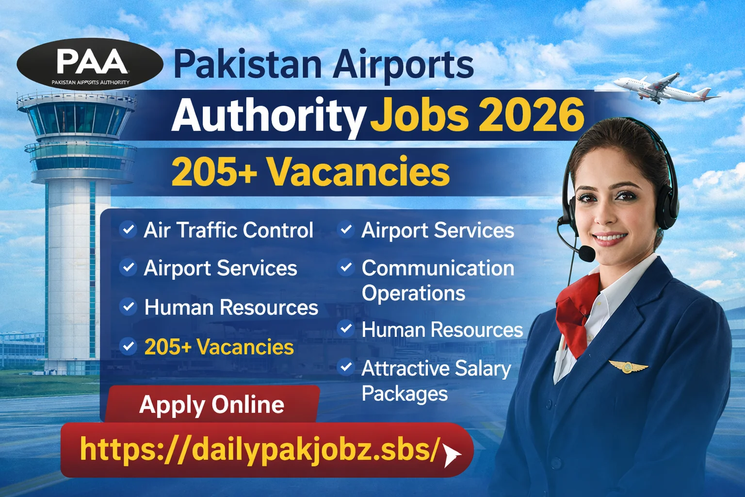 Pakistan Airport Jobs 2026