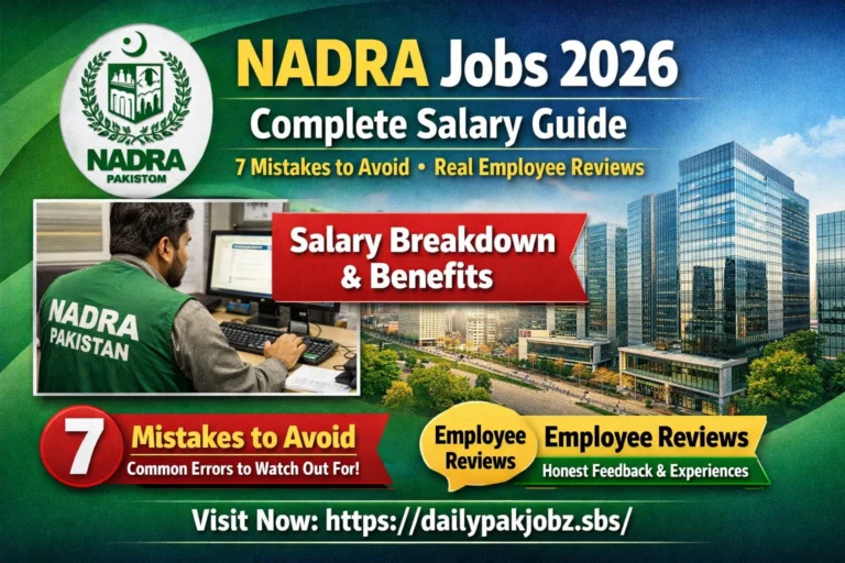 NADRA Jobs 2026